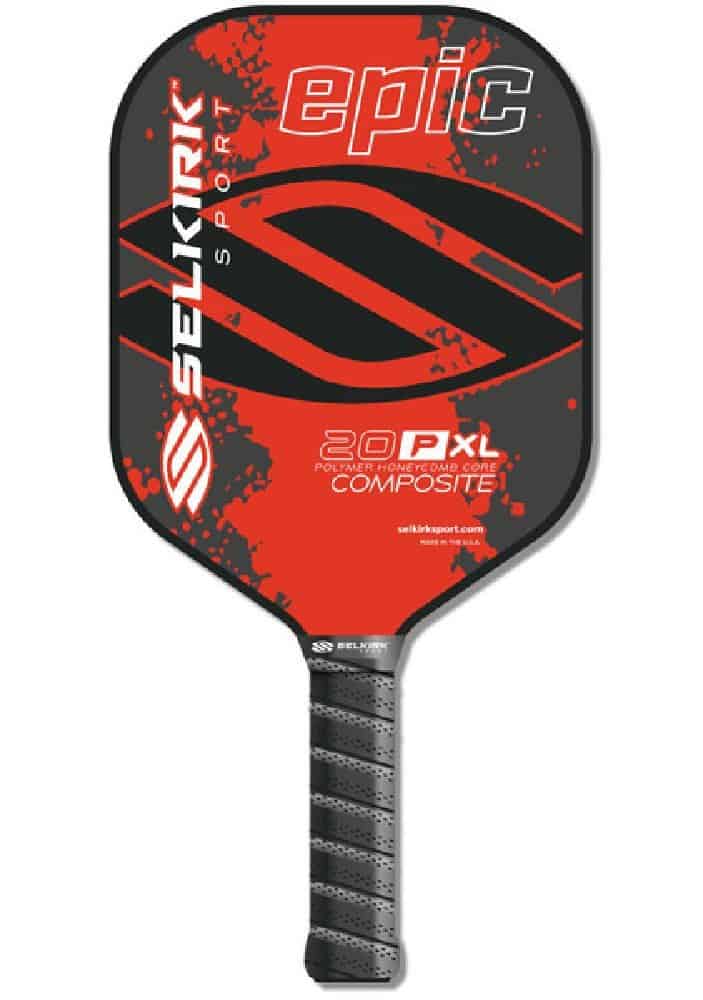 Selkirk Sport 20P XL Epic Polymer Composite Pickleball Paddle