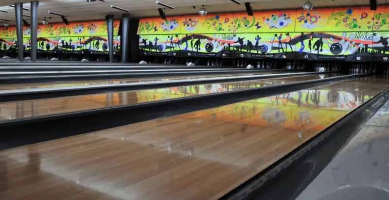 Oil On Bowling Lanes