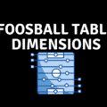 Foosball Table Dimensions