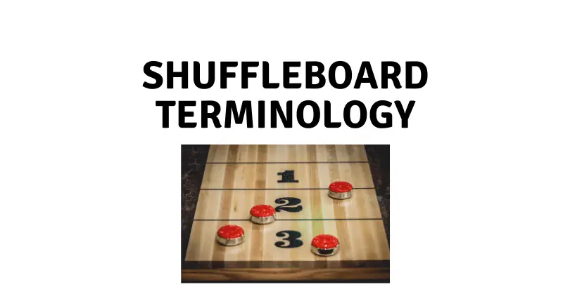 Shuffleboard Terminology